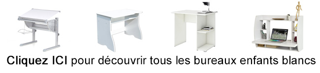 bureau enfant blanc