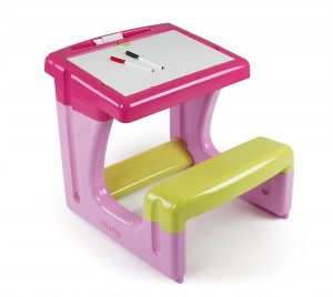 Bureau pupitre Smoby rose