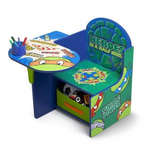 Bureau enfant coloré Tortues ninja