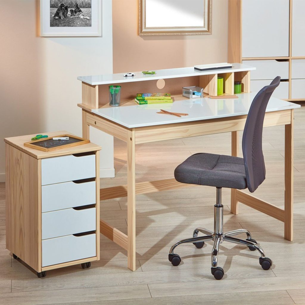 Bureau Enfant Bois Massif