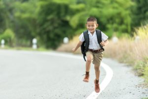 Votre enfant part à l'école seul