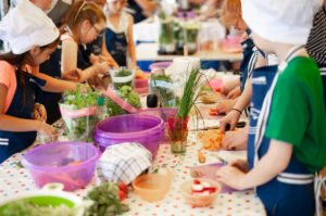 Enfants et légumes