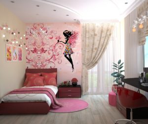 Univers de rêve pour chambre d'enfant